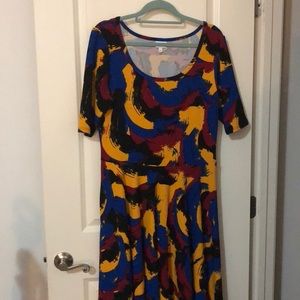 LulaRoe Nicole Dress-2xl